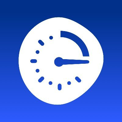 Emma AI app icon, a white speedometer on a blue gradient
